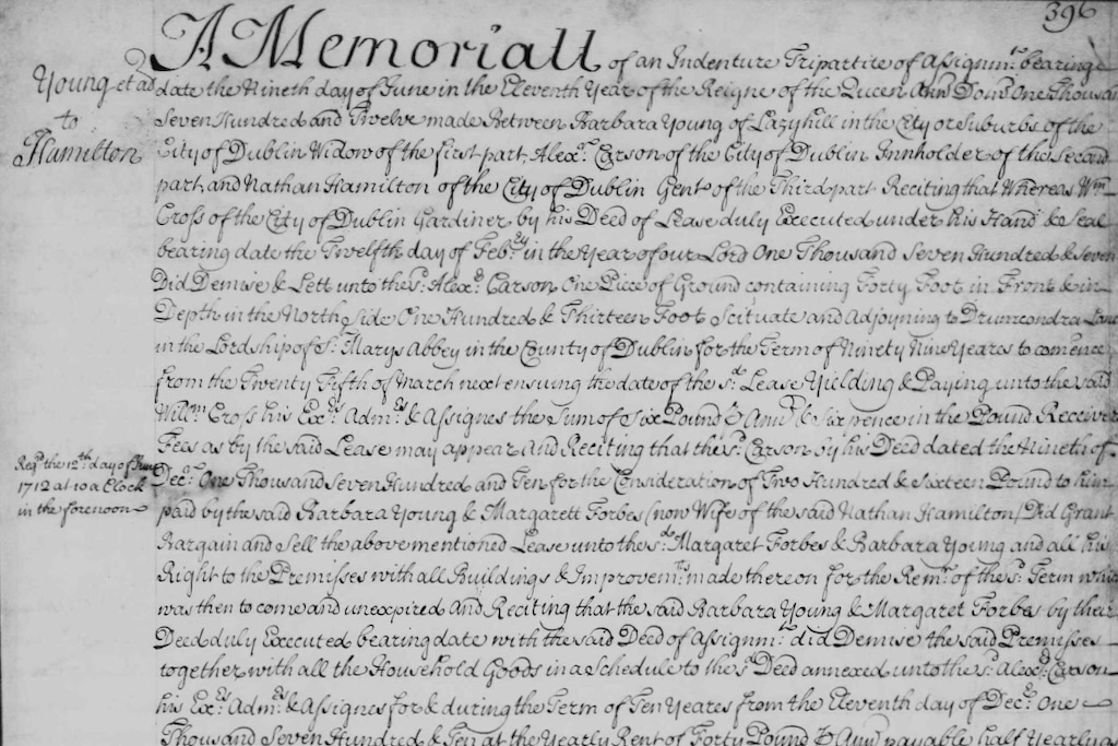 Extracting Names from the Virtual Record Treasury of Ireland with an LLM