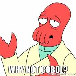 Why Not COBOL?